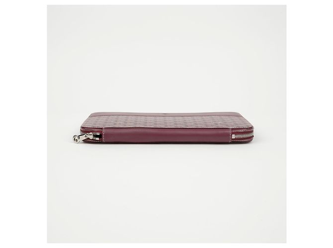 Goyard Pouch porta documenti con zip Opera Burgundy Rosso - vista 6