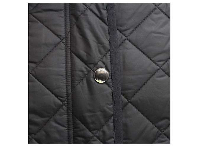 Burberry Steppjacke mit Rautenmuster Schwarz - Ansicht 3