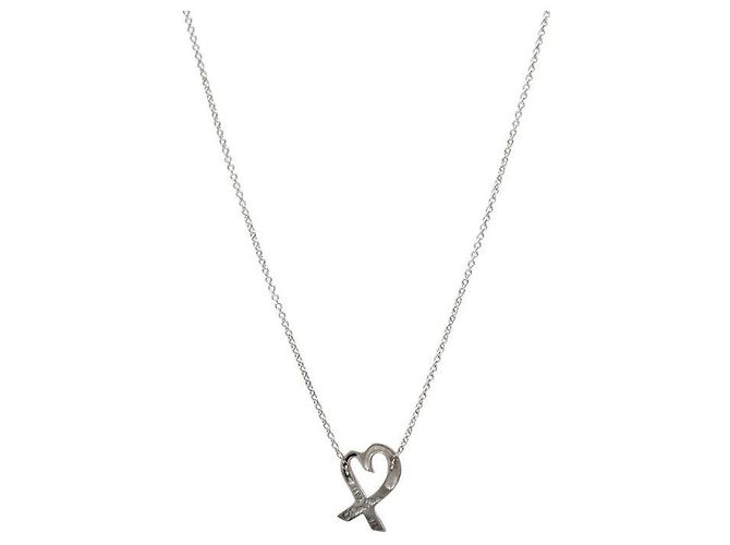 Tiffany & Co Loving Heart Silberkette - Ansicht 2