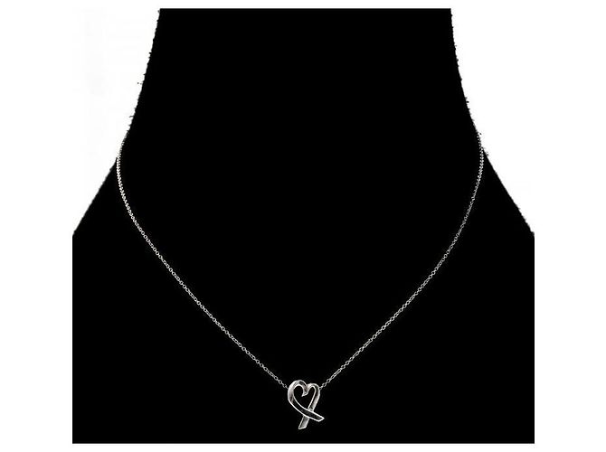 Tiffany & Co Loving Heart Silberkette - Ansicht 5