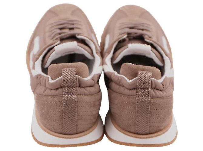 Hermès Jet Sneaker Taupe Blanc Braun - Ansicht 7