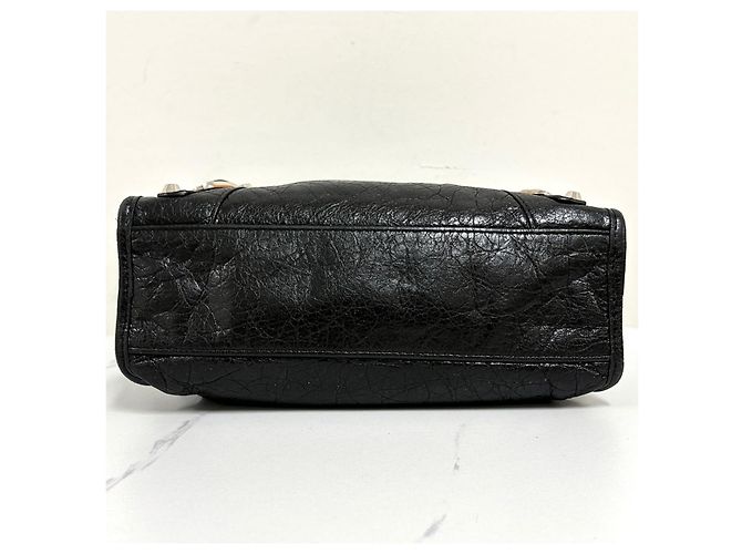 Balenciaga Classic Mini City Motorbag Black Nero - vista 12