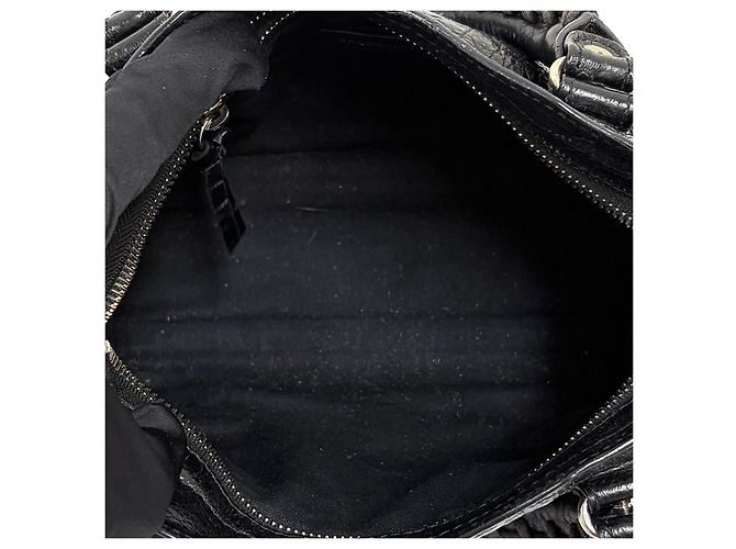 Balenciaga Classic Mini City Motorbag Black Nero - vista 15
