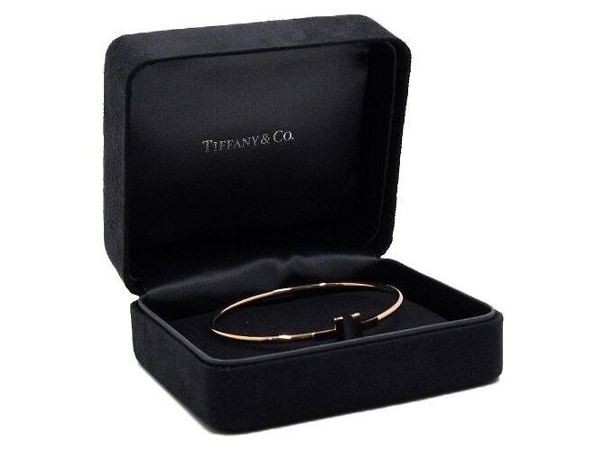 Tiffany & Co Bracciale in filo sottile Large Bracciale da donna Rosa - vista 6