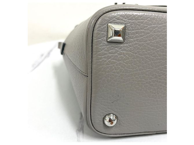 Maison Martin Margiela Picca borsa a secchiello crossbody con catena Marrone - vista 15