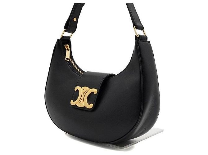 Céline Medium Triumph Ava Schultertasche Schwarz - Ansicht 2