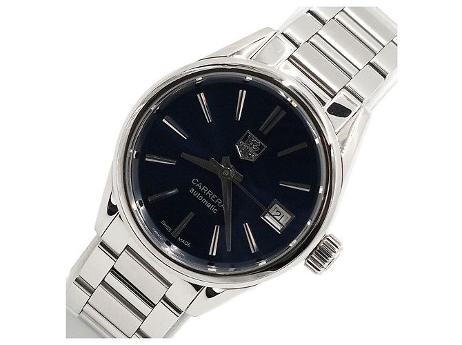 Tag Heuer CARRERA Date Caliber Blue Dial Automatic Steel Damenuhr Blau - Ansicht 2
