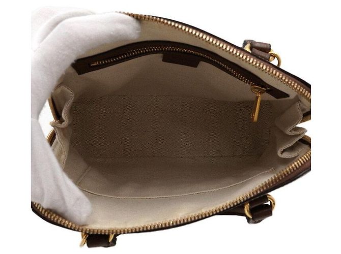 Horsebit 1955 Gucci Borsa Small Top Handle Horsebit Bianco - vista 5