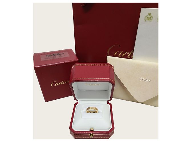 Cartier Anello Love in oro giallo e diamanti, piccolo - vista 5