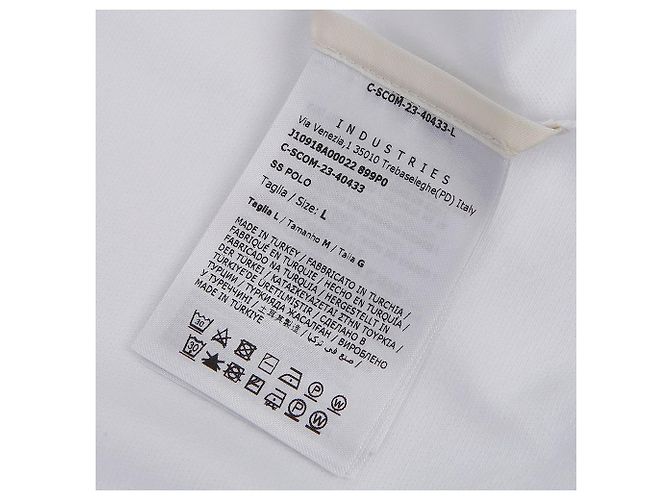 Moncler Chest RWB Polohemd Weiß - Ansicht 10