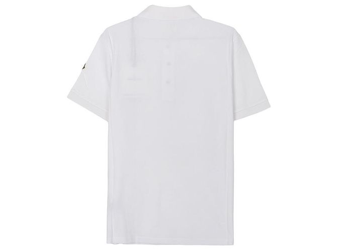 Moncler Chest RWB Polohemd Weiß - Ansicht 4