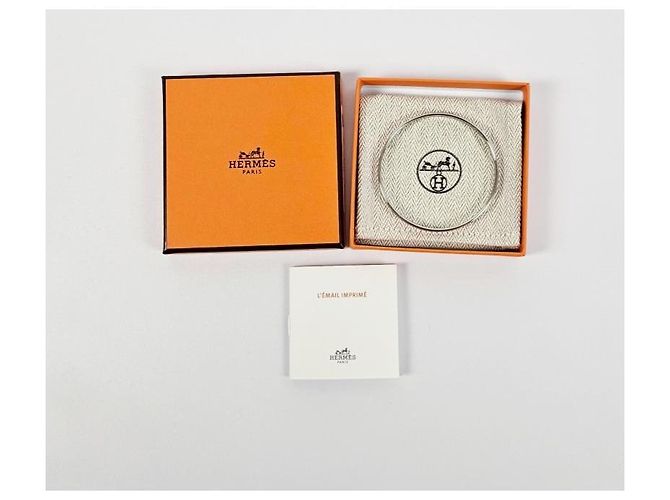 Hermès Bracciale rigido da donna in Rose Fever Rosa - vista 10