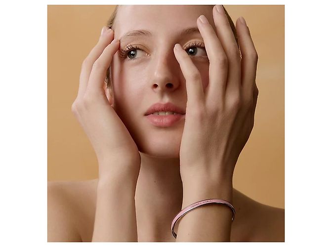 Hermès Bracciale rigido da donna in Rose Fever Rosa - vista 4