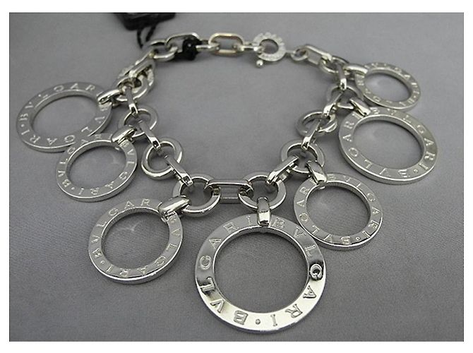 Bulgari Bvlgari B.zero1 Bracciale con charm in argento - vista 2