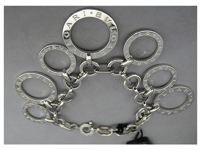 Bulgari Bvlgari B.zero1 Bracciale con charm in argento - vista 3