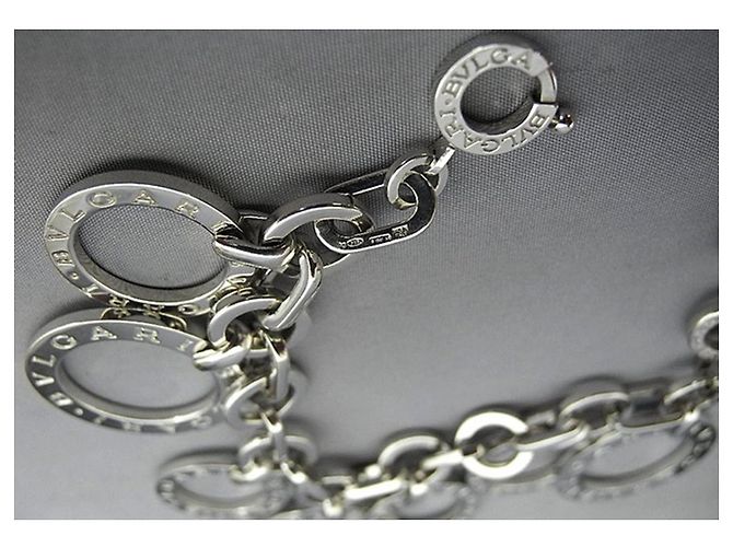 Bulgari Bvlgari B.zero1 Bracciale con charm in argento - vista 4