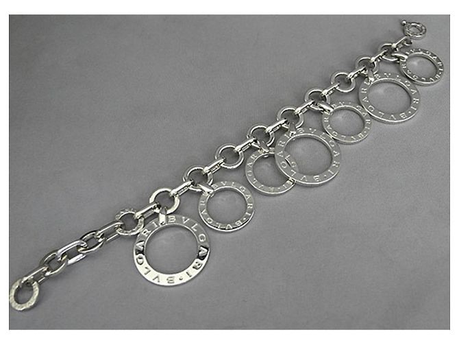 Bulgari Bvlgari B.zero1 Bracciale con charm in argento - vista 6