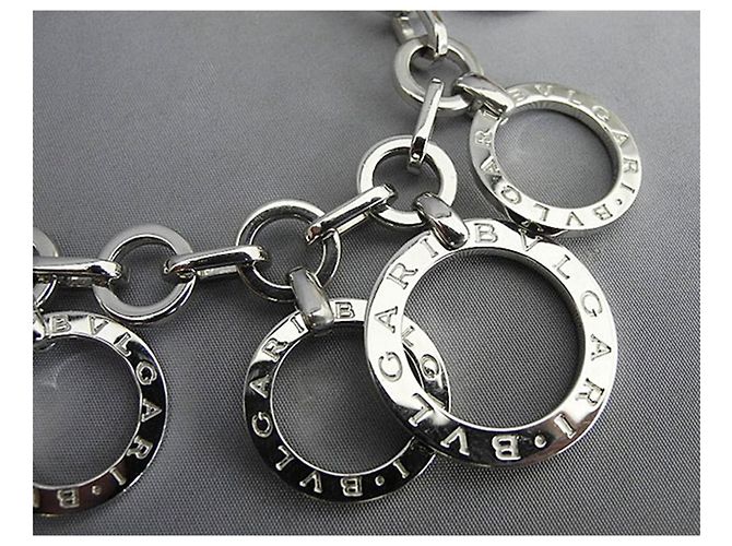 Bulgari Bvlgari B.zero1 Bracciale con charm in argento - vista 7