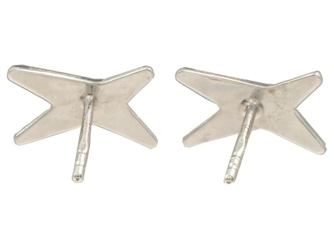 Orecchini Mauboussin Star in oro bianco e diamanti - vista 3