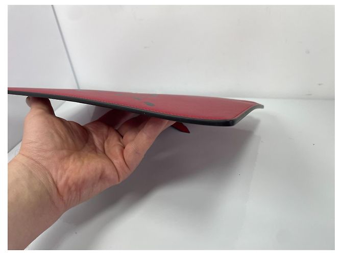 Gucci Pochette Diamond GO in pelle rossa Rosso - vista 5