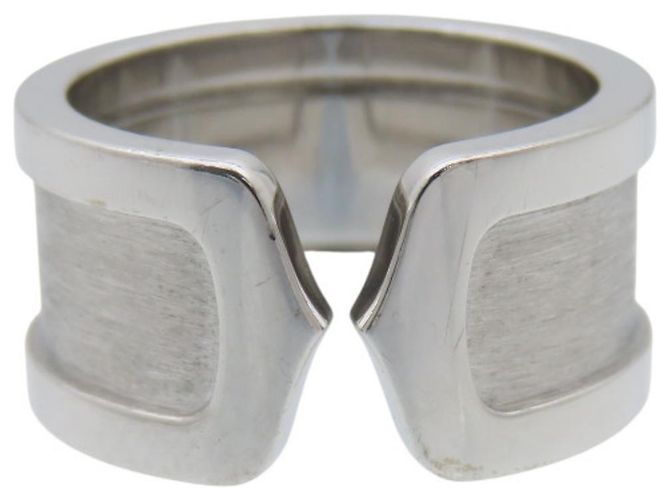 Anello Cartier C2 LM 750WG in oro bianco 18K D'oro - vista 2