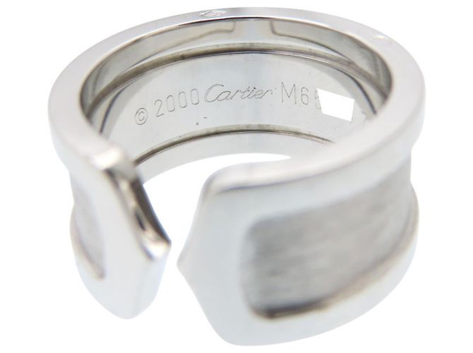 Anello Cartier C2 LM 750WG in oro bianco 18K D'oro - vista 6