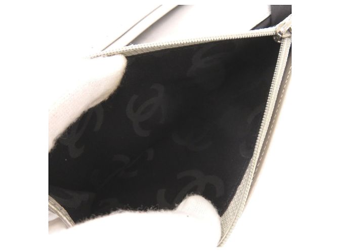 Chanel Coco Mark Cambon Line Langbeutel Silber - Ansicht 6