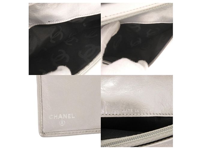 Chanel Coco Mark Cambon Line Langbeutel Silber - Ansicht 7