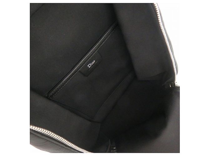 Christian Dior Dior Homme Rucksack aus schwarzem Nylon - Ansicht 6