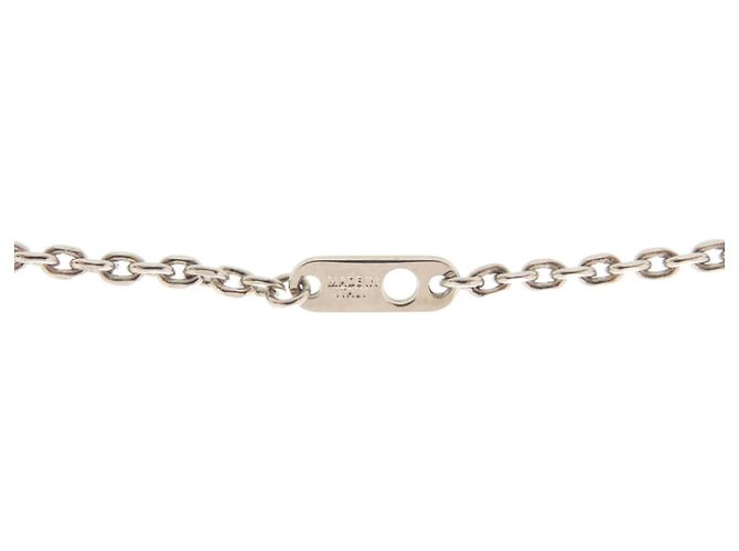 Collana con ciondolo in metallo Vivienne Louis Vuitton Argento Blu - vista 8