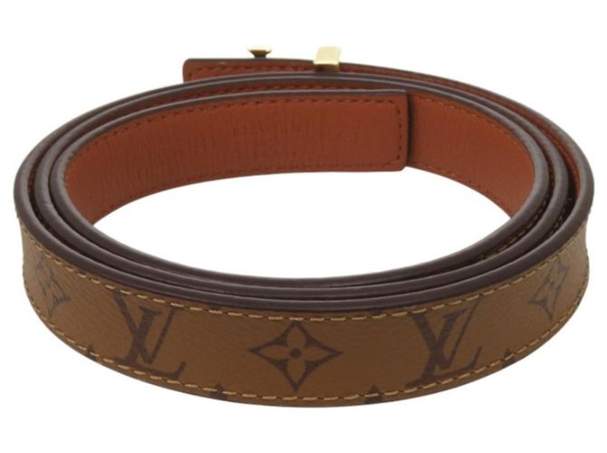 Louis Vuitton Ceinture Iconic Leather Brown Belt Braun - Ansicht 3