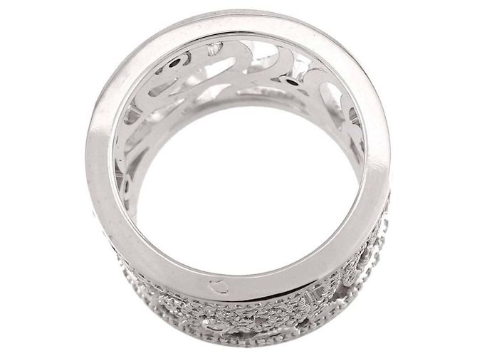 Chanel Camélia Bandring aus 18K Weißgold - Ansicht 4