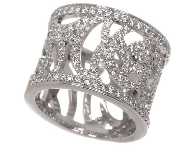 Chanel Camélia Bandring aus 18K Weißgold - Ansicht 5