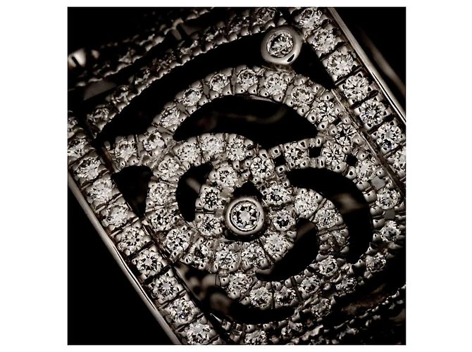 Chanel Camélia Bandring aus 18K Weißgold - Ansicht 6
