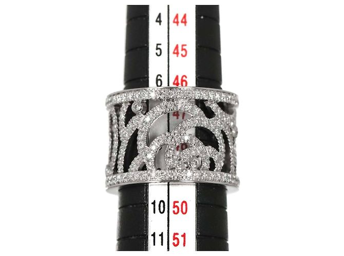 Chanel Camélia Bandring aus 18K Weißgold - Ansicht 7