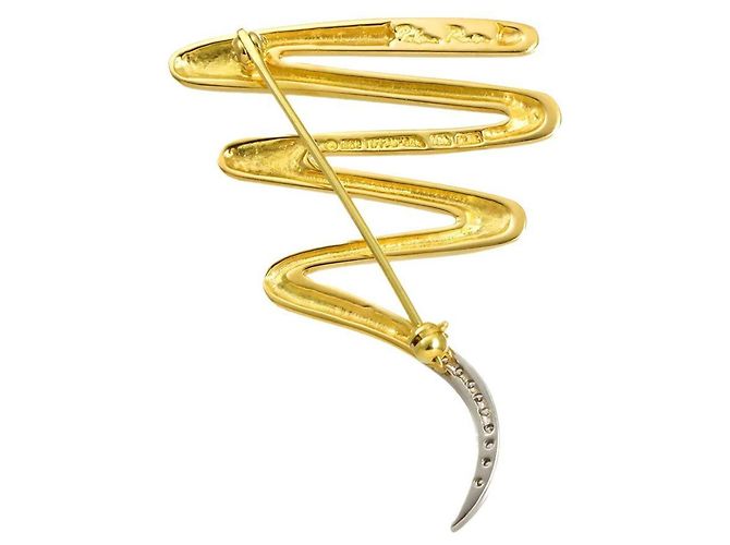 Spilla Tiffany & Co. Scribble in diamanti - vista 4