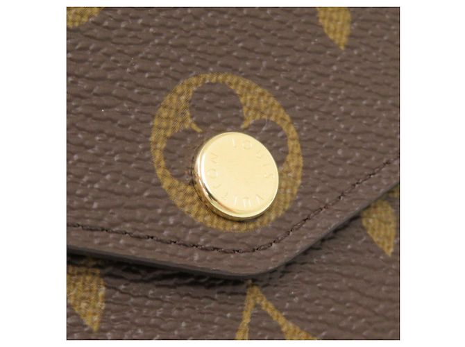 Louis Vuitton Portefeuille Sarah Monogram Long Wallet Marrone - vista 9