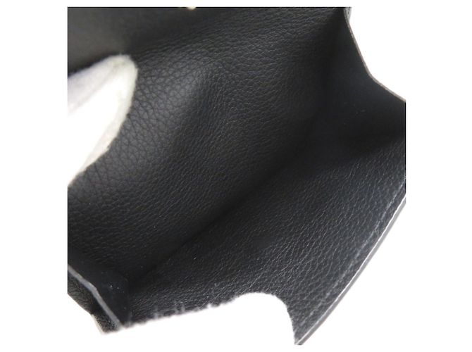 Louis Vuitton Portefeuille Lock Mini Wallet Nero - vista 5