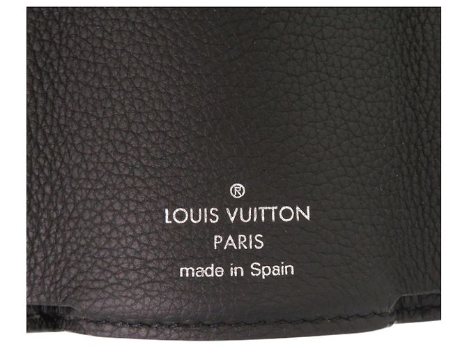 Louis Vuitton Portefeuille Lock Mini Wallet Nero - vista 8