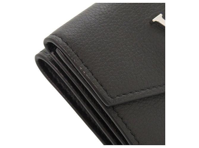 Louis Vuitton Portefeuille Lock Mini Wallet Nero - vista 9