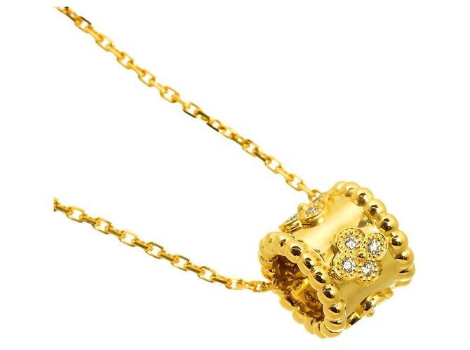 Collana Van Cleef & Arpels Perlee Clover Diamond - vista 3