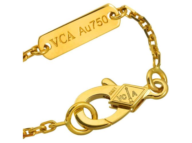 Collana Van Cleef & Arpels Perlee Clover Diamond - vista 7