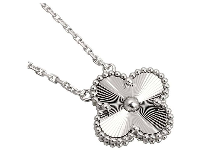Van Cleef & Arpels Alhambra Guilloché Halskette - Ansicht 3