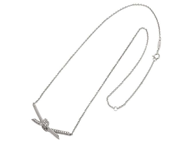 Collana Knot in diamanti Tiffany & Co. - vista 2