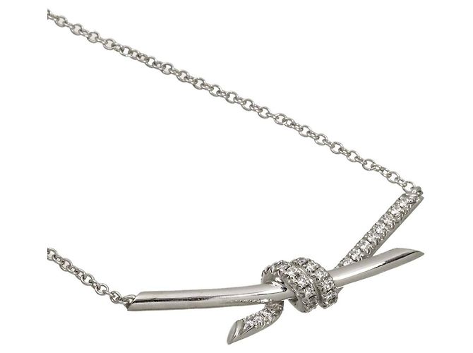 Collana Knot in diamanti Tiffany & Co. - vista 3
