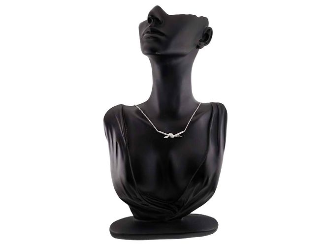 Collana Knot in diamanti Tiffany & Co. - vista 9