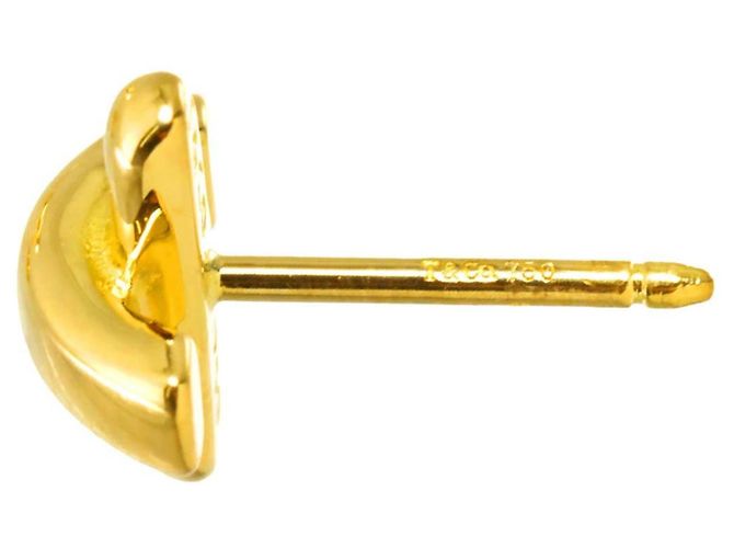 Orecchini Cross Stitch di Tiffany & Co. in oro giallo 18K - vista 5