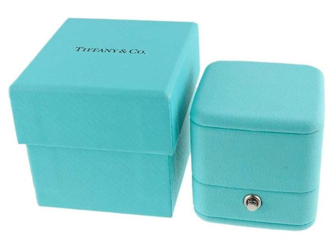 Anello Tiffany & Co in platino e oro rosa - vista 10