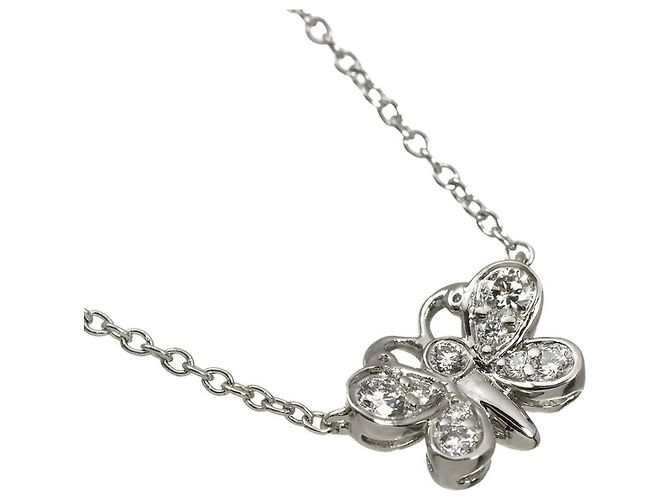 Collana Farfalla in Platino Tiffany & Co. - vista 3