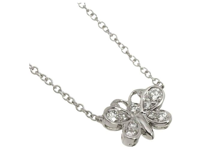 Collana Farfalla in Platino Tiffany & Co. - vista 2